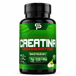 Creatina Mastigável 120 Comprimidos | Strong Pharma