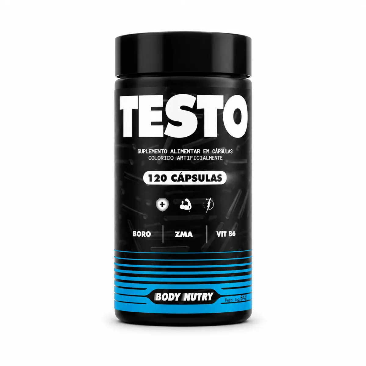 Testo Blue 120 Cápsulas | Body Nutry