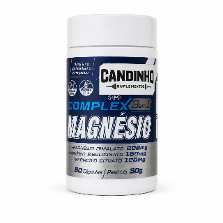 Complexo de Magnésio 60 Cápsulas | Health Labs