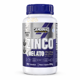 Zinco Quelato 60 Comprimidos | Health Labs